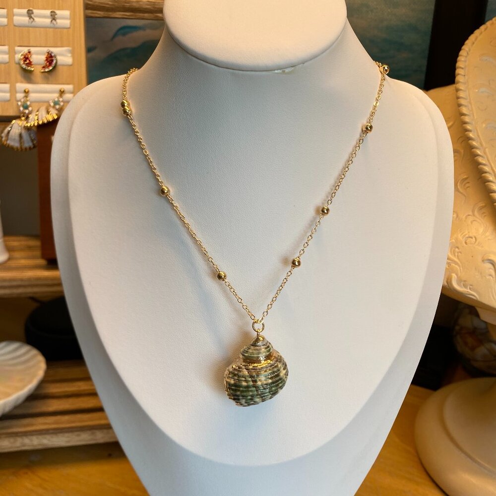 M105 Mermaid Shell Necklace 14